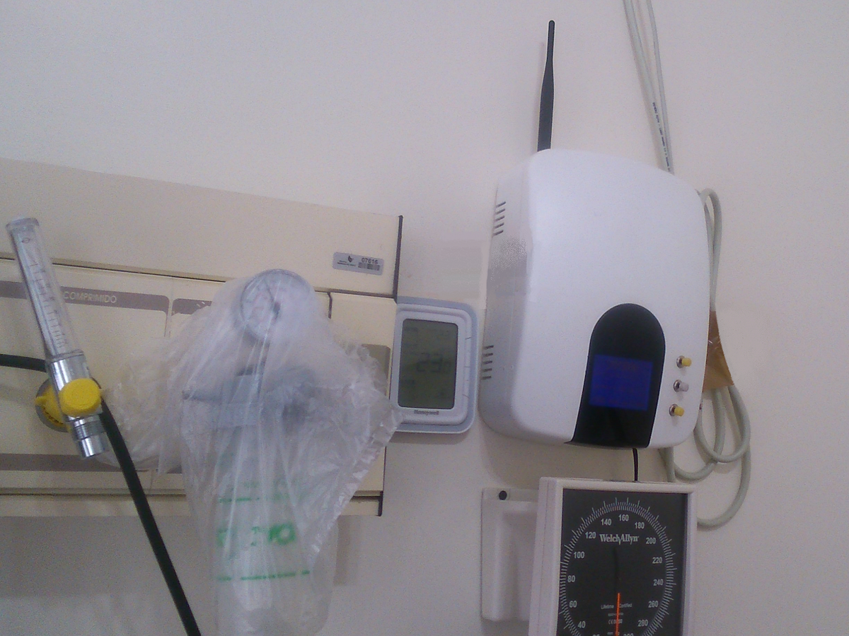 Instalação do SML-3000 no Leito